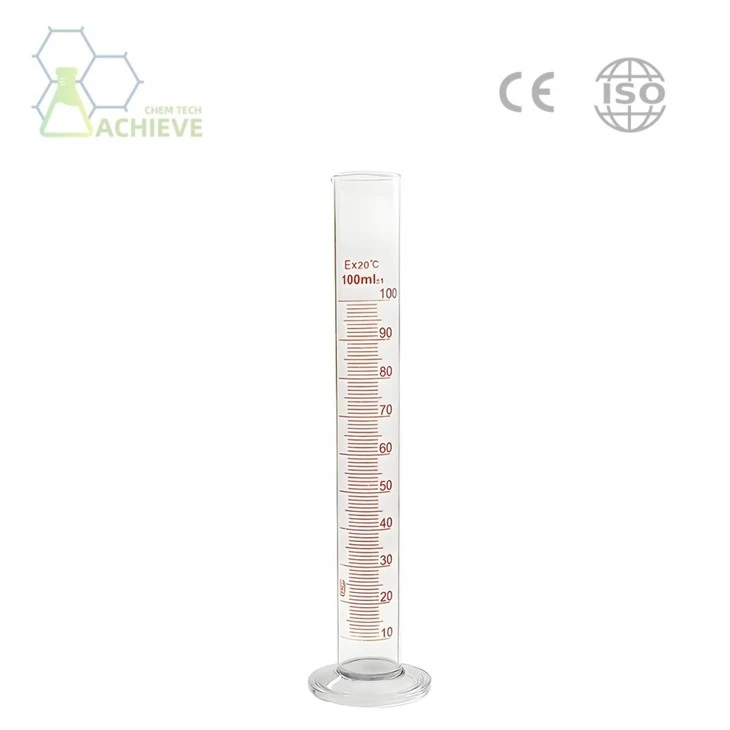 Clear Plastic Graduated Cylinder